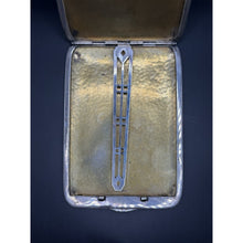 Load image into Gallery viewer, Vintage Art Deco Sterling Silver Cigarette Case In Excellent Condition Jewelry