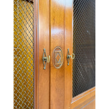 Load image into Gallery viewer, Vintage Wardrobe Grange French Antique Style Locking Bronze Dowel Armoire