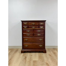 Load image into Gallery viewer, Vintage Tallboy Dresser American Drew Five Drawer Highboy Bedroom Chest