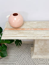 Load image into Gallery viewer, Tessellated Stone Console Table