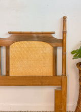Load image into Gallery viewer, Queen Parquetry Faux Bamboo Headboard