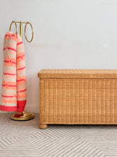 Load image into Gallery viewer, Wicker Storage Trunk
