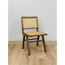 Load image into Gallery viewer, Safavieh Couture Cane Two Tone Accent Chair Coastal Like New