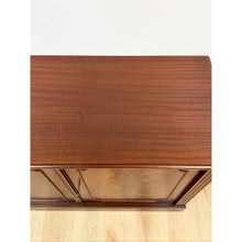 Load image into Gallery viewer, Aurora Mahogany Credenza Sideboard Locking Belgium Mid Century Transitional