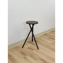 Load image into Gallery viewer, Black Tripod Plant Stand Antique Style Planter Display Pedestal Accent Table