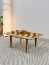 Load image into Gallery viewer, Slatted MCM Coffee Table