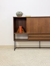 Load image into Gallery viewer, Mid Century Room Divider Shelf