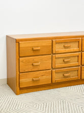 Load image into Gallery viewer, 9 Drawer Cane Front Dresser
