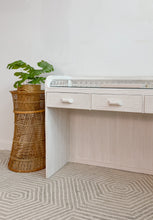 Load image into Gallery viewer, White Pencil Reed Desk