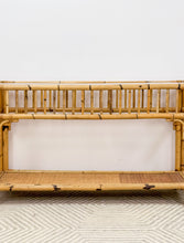 Load image into Gallery viewer, Burnt Bamboo Regency Console Table