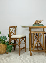 Load image into Gallery viewer, Rattan Honeymoon Bistro Set- Counter Height