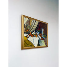 Load image into Gallery viewer, Vintage Original Signed By Leonello 1965 Fruit Still Life Acrylic Canvas