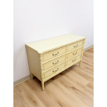 Load image into Gallery viewer, Henry Link Bali Hai Cream Faux Bamboo Six Drawer Dresser Hollywood Regency