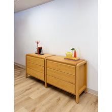 Load image into Gallery viewer, Custom Oak 6-Drawer Dresser Butcher Block Top Vintage Handcrafted Bedroom Piece