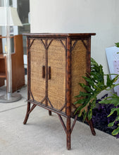 Load image into Gallery viewer, Burnt Bamboo Cabinet