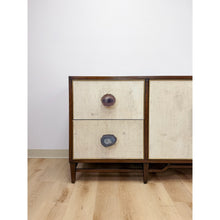 Load image into Gallery viewer, John Richard Designer Amethyst Geode Stone Credenza, Modern Statement Piece