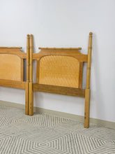 Load image into Gallery viewer, Pair of Faux Bamboo Twin Headboards