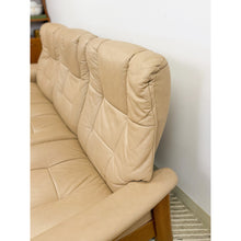 Load image into Gallery viewer, Ekornes Stressless Buckingham 3-Seat Recliner Sofa Vintage MCM 90" Wide