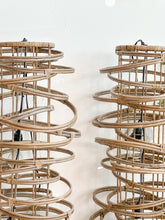 Load image into Gallery viewer, Hanging Rattan Light