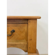 Load image into Gallery viewer, Rare Handmade Inlaid Solid Pine Organic Modern Designer Console Table