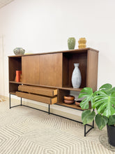 Load image into Gallery viewer, Mid Century Room Divider Shelf