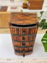Load image into Gallery viewer, Burnt Bamboo Chest of Drawers