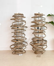 Load image into Gallery viewer, Hanging Rattan Light