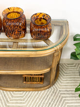 Load image into Gallery viewer, Arched Rattan Entry Table