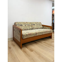Load image into Gallery viewer, Vintage Sleeper Sofa Hestbæk Danish MCM Teak Convertible Daybed Pullout Couch