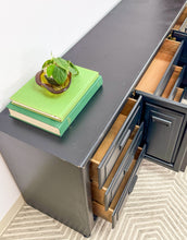 Load image into Gallery viewer, Black Stanley 9 Drawer Dresser