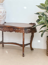 Load image into Gallery viewer, Hand Carved Antique Table