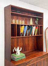 Load image into Gallery viewer, Danish Rosewood Wall Shelf Unit