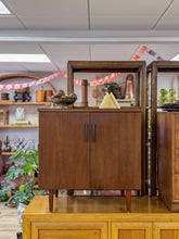 Load image into Gallery viewer, Mid Century Modern Record Cabinet