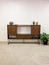 Load image into Gallery viewer, Mid Century Room Divider Shelf