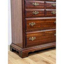 Load image into Gallery viewer, Vintage Tallboy Dresser American Drew Five Drawer Highboy Bedroom Chest