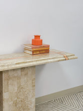Load image into Gallery viewer, Tessellated Stone Console Table