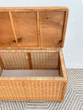 Load image into Gallery viewer, Wicker Storage Trunk
