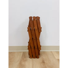 Load image into Gallery viewer, Collapsible Teak Ten Bottle Wine Rack Vintage MCM Danish Modern Bar Piece
