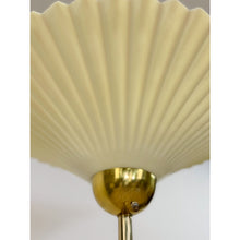 Load image into Gallery viewer, Vintage Brass Torchiere Floor Lamp MCM Hollywood Regency Style