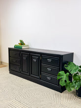 Load image into Gallery viewer, Black Stanley 9 Drawer Dresser