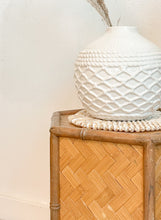 Load image into Gallery viewer, Hexagon Parquet Bamboo Side Table