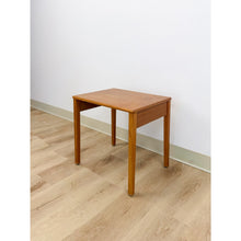 Load image into Gallery viewer, Single Teak End Table Made in Denmark Vintage MCM Danish Modern