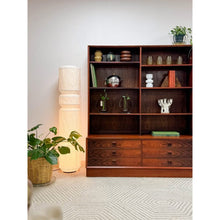 Load image into Gallery viewer, Danish Modern Rosewood Shelf Unit Bookcase Cabinet Made in Denmark