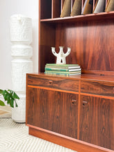 Load image into Gallery viewer, Danish Rosewood Wall Shelf Unit
