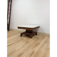 Load image into Gallery viewer, Antique Mahogany Marble Top Coffee Table Traditional Square Living Room