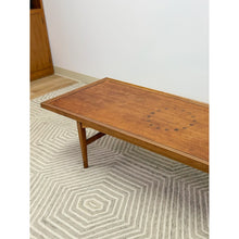Load image into Gallery viewer, Drexel MCM Coffee Table Circular Dowel Inlay Vintage Mid-Century Modern