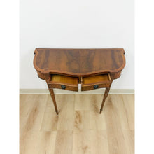 Load image into Gallery viewer, Antiqued Jaycee Furniture English Mahogany Wood Entry Table Sussex Handmade