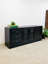 Load image into Gallery viewer, Black Stanley 9 Drawer Dresser