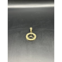 Load image into Gallery viewer, 14k Yellow Gold Mercedes Pendant 3.1 Grams Gold Jewelry