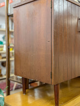 Load image into Gallery viewer, Mid Century Modern Record Cabinet